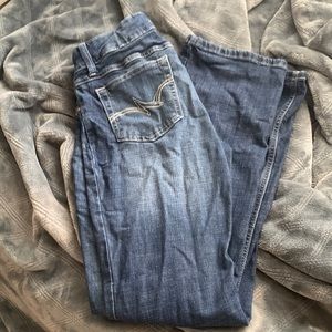 Girls bootcut jeans